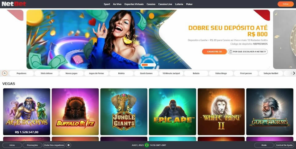 A interface da empresa de jogos de azar online bet365.comcomo levantar dinheiro na 1xbet é avaliada pelos jogadores como de alto valor estético e muito fácil de usar. As categorias de jogos são distribuídas cientificamente, facilitando a pesquisa e operação dos jogadores na página inicial.